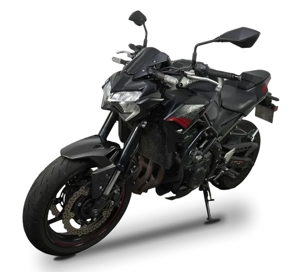 Kawasaki Z900 der Fahrschule Mersi