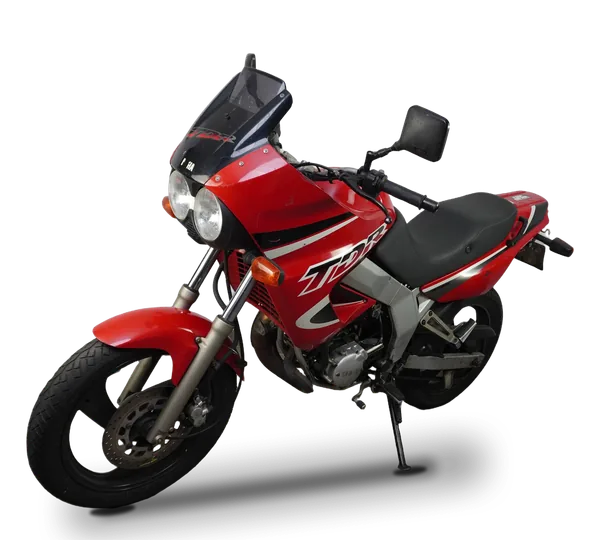 Yamaha TDR 125 der Fahrschule Mersi
